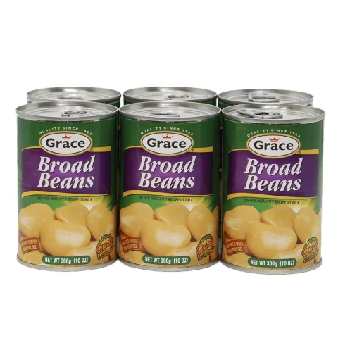 Grace Broad Beans 6 Units / 300 g / 10 oz