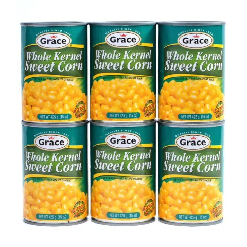 Grace Whole Kernel Sweet Corn Canned / 425 g
