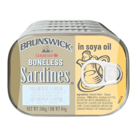 Brunswick Sardines in Oil, Canned Foods 106 g / 2.7 oz
