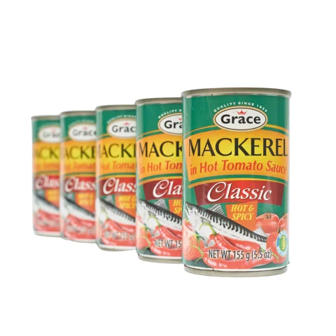 Grace Mackerel Hot & Spicy 155 g