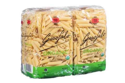 Garofalo Organic Penne Rigate 4 Units / 500 g / 1.1 lb