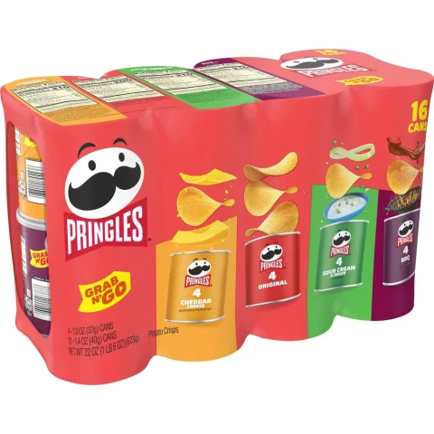 Pringles Grab and Go Variety Pack 16 Units