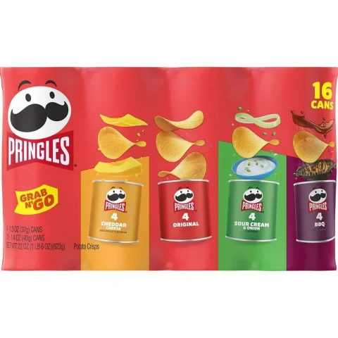 Pringles Grab and Go Variety Pack 16 Units