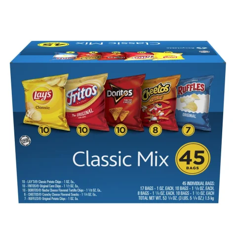 Frito Lay Classic Mix Pack 45 Units