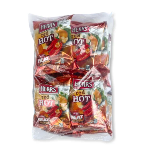 Herr's Red Hot Potatoes Chips 12 Units / 28 g / 1 oz
