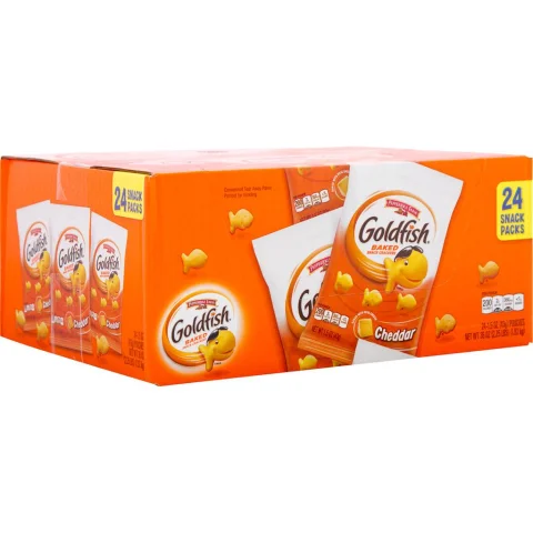 Pepperidge Farm Cheddar Cheese Goldfish Crackers 24 Units / 43 g / 1.5 oz