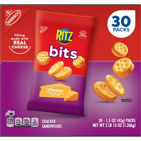 Nabisco Ritz Bits with Cheese 30 Units / 42 g / 1.5 oz
