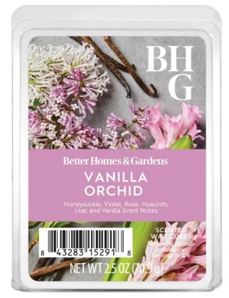 Vanilla Orchid Scented Wax Melts, Better Homes & Gardens, 2.5 oz
