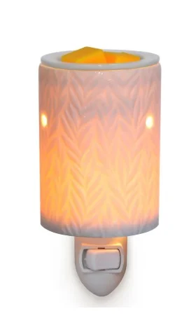 Bobolyn Plug in Wax Warmer Ceramic Electric Wax Melt Warmer Candle Melter Burner for Scented Wax, Scentsy Wax Cubes, No Flame No Smoke No Soot