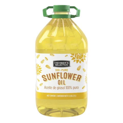 Member's Selection 100% Pure Sunflower Oil 5 L / 1.32 gal