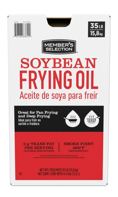 Soybean Frying Oil 17.2 L / 4.54 gal