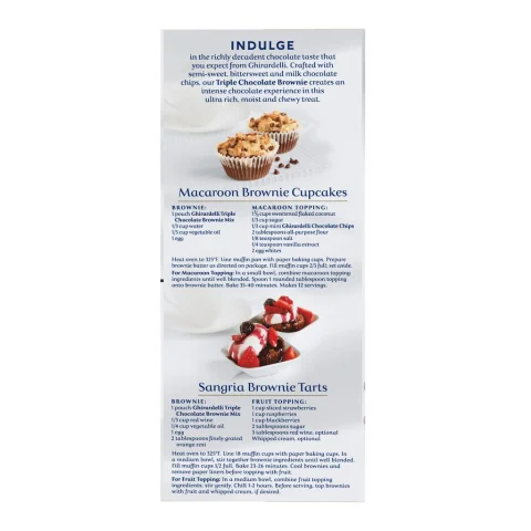 Ghirardelli Brownie Mix 3.40 kg / 7.49 lb