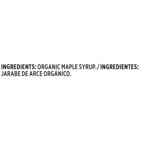 Organic Maple Syrup 500 mL / 16.9 oz