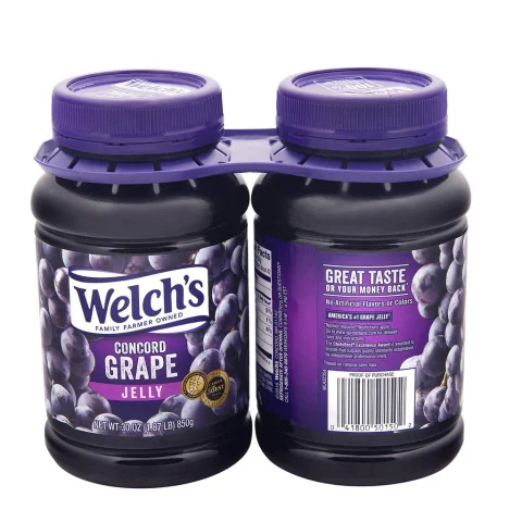 Welch's Concord Grape Jelly 2 Units / 850 g / 1.87 lb