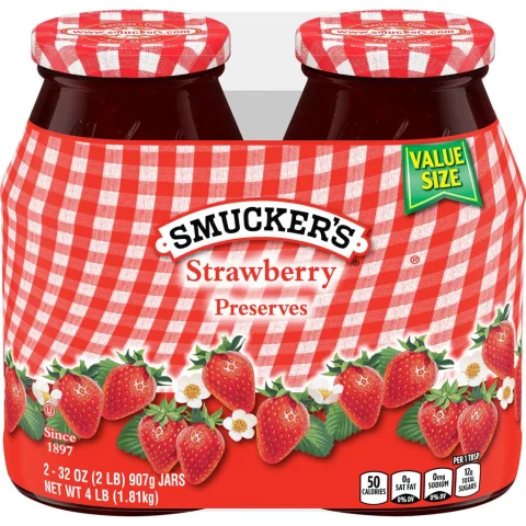 Smucker's Strawberry Jam 2 Units / 907 g / 32 oz