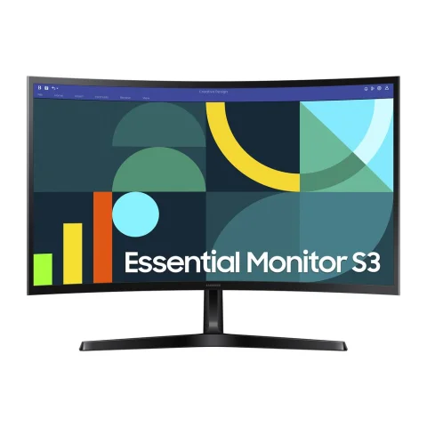 Samsung Curved Monitor 68.5 cm / 27” Inches LS27D366GANXZA