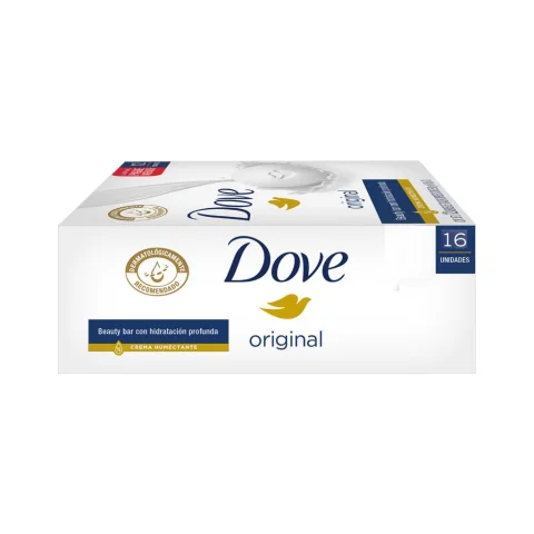 Dove Bath Soap Bar with Moisturizing Cream 16 Units / 106 g / 3.75 oz