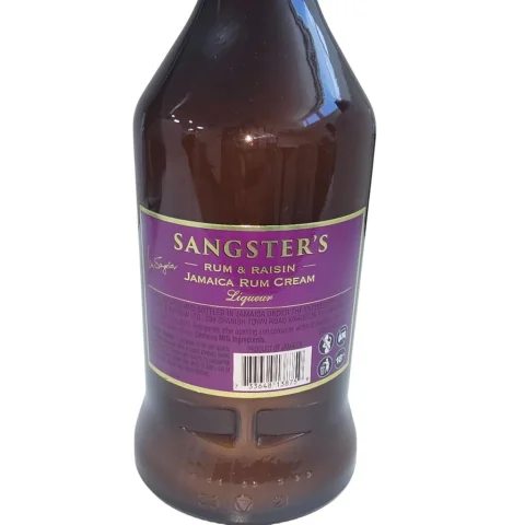 Sangster's Rum Cream with Raisins 750 mL / 25.36 oz