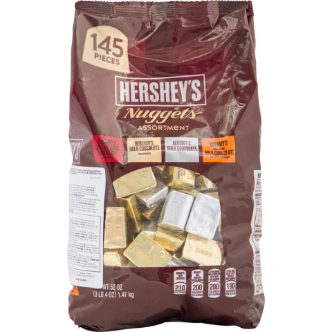 Hershey's Assorted Chocolate Nuggets 1.47 kg / 3 lb
