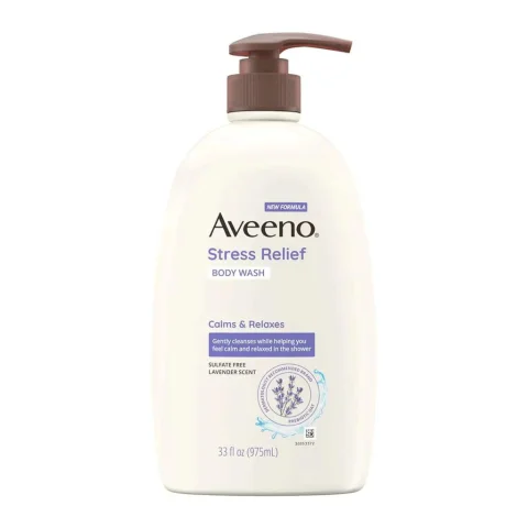 Aveeno Lavender Scented Body Wash 975 mL / 33 oz