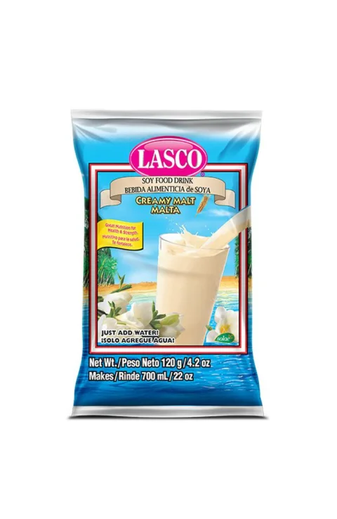 Lasco Soy Drink Creamy Malt / 120 g / 4.2 oz
