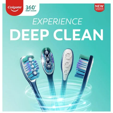 Colgate 360 Deep Clean Toothbrush 8 Units Colgate