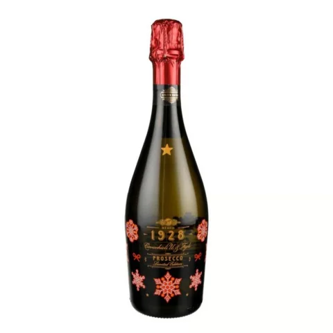 Cavicchioli 1928 Sparkling Wine Prosecco Holiday Edition 750 mL / 25.36 oz