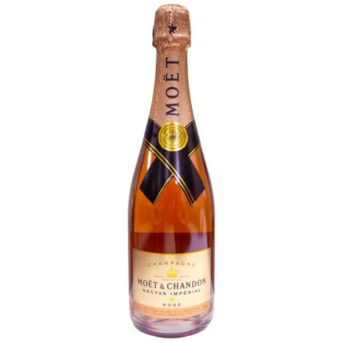Moët & Chandon Sparkling Wine Rosé Champagne Nectar Impérial 750 mL / 25.36 oz