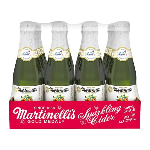 Martinelli's Sparkling Cider 100% Apple Juice 12 Units / 250 mL / 8.4 oz