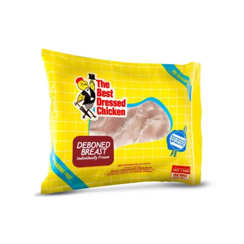 Best Dressed Frozen Chicken Breast Boneless Bag 1.2 kg / 2.64 lb