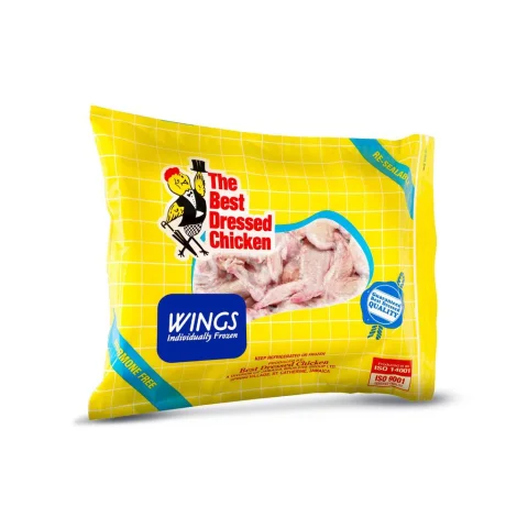 Best Dressed Frozen Chicken Wings Bag 1.93 kg / 4.25 lb