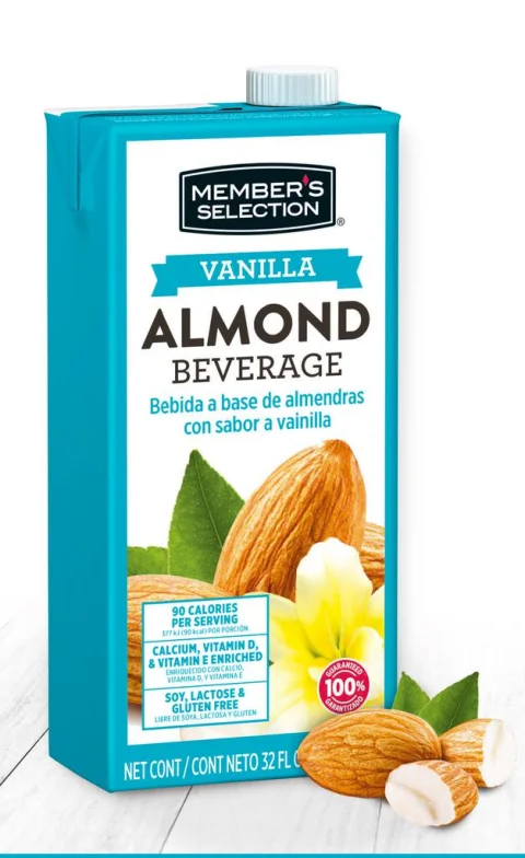 Member's Selection Vanilla Almond Beverage / 946 mL / 32 oz