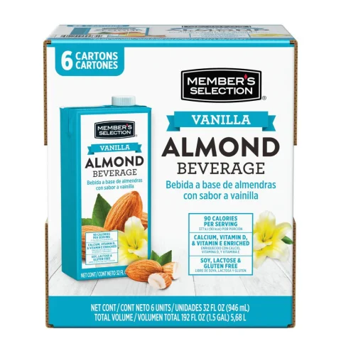 Member's Selection Vanilla Almond Beverage / 946 mL / 32 oz