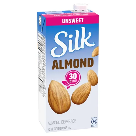 Silk Almond Original Unsweetened Beverage / 946 mL / 32 oz