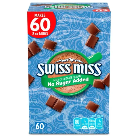 Swiss Miss Sugar-free Cocoa 60 Units / 20 g / 0.7 oz
