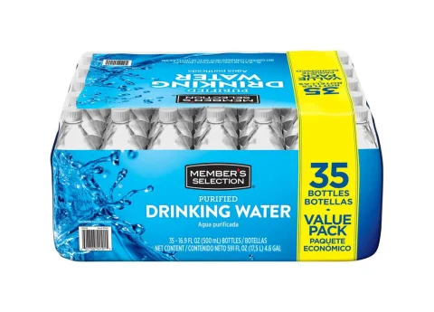 Member's Selection Purified Water with Added Minerals 35 Units / 500 mL / 16.9 oz