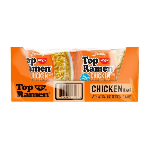 Nissin Chicken Ramen Instant Soups 24 Units / 85 g / 3 oz