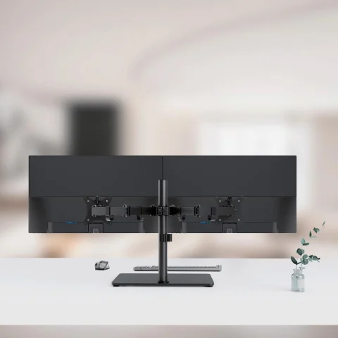 Harkn 54.61 cm / 21.5" Inches Dual LED Monitor with Adjustable Desk Stand 05445 7