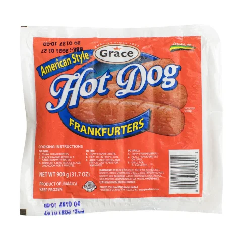 Grace American Hot Dog Sausages 900 g / 31.7 oz
