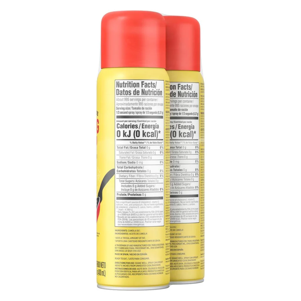 Member's Selection Canola Oil Spray 2 Units 400 mL / 13.5 oz