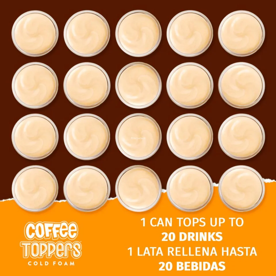 Coffee Toppers Salted Caramel Whipped Cream 2 Units / 425 g / 15 oz