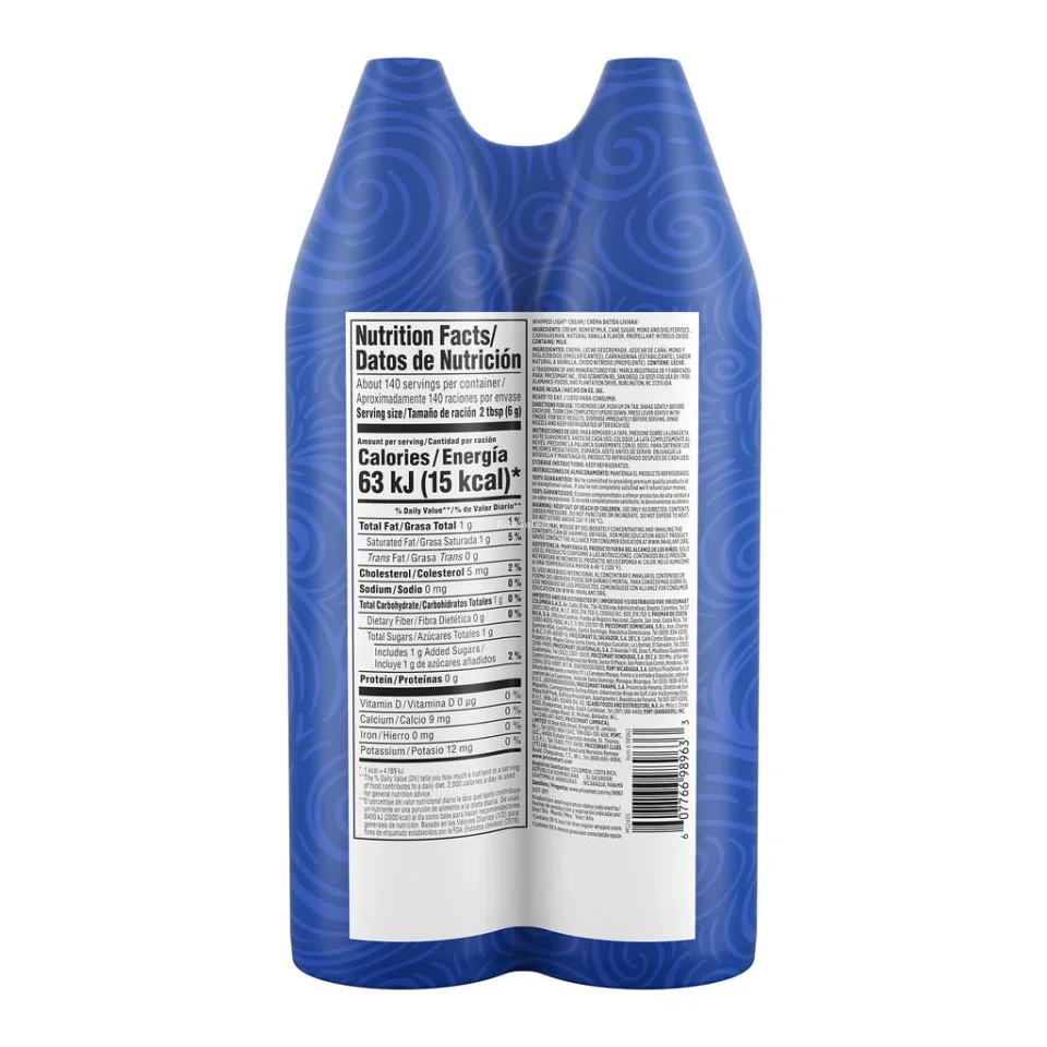 Member's Selection Whipped Light Cream 2 Units 435 g / 15 oz