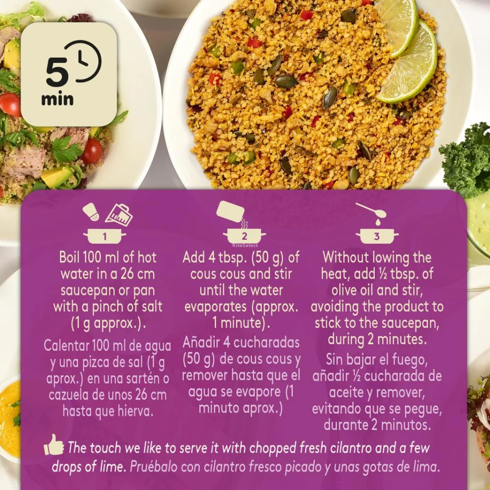 Trevijano Thai Style Cous Cous Rice 800 g / 28.2 oz