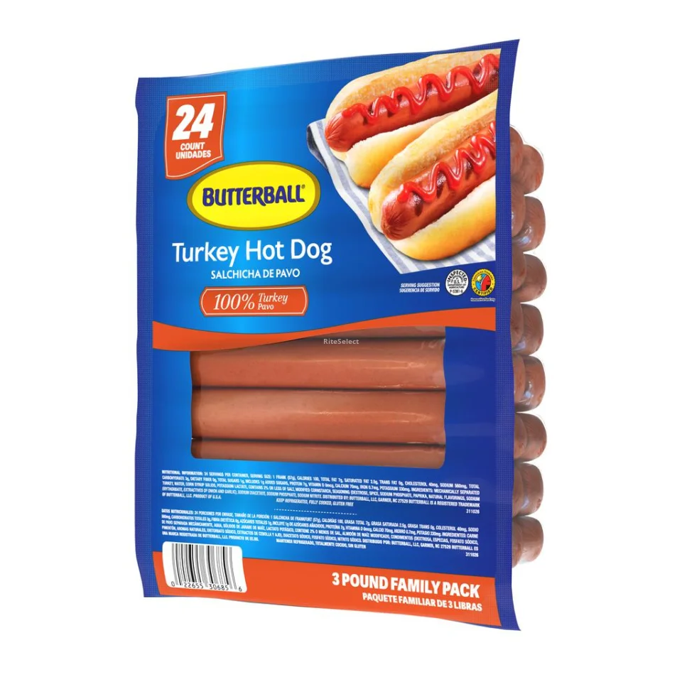 Butterball Turkey Sausages 24 Units / 40 g / 1.41 oz