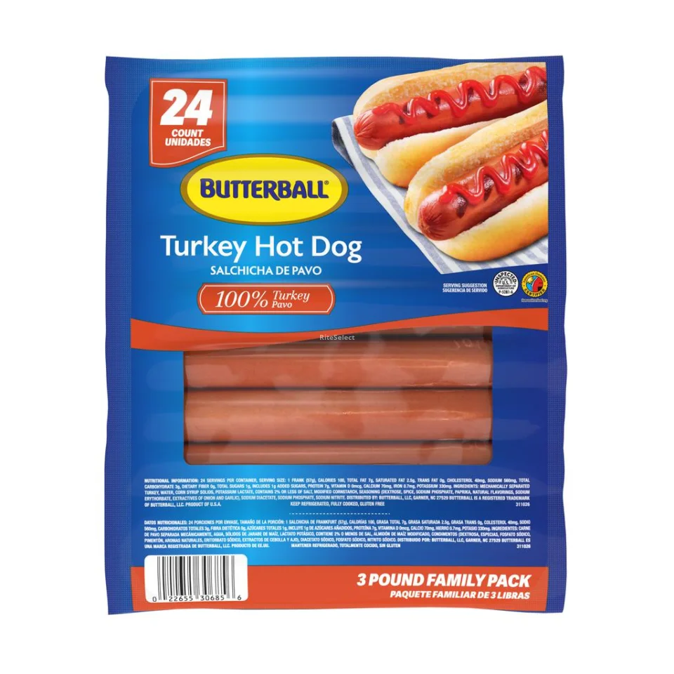 Butterball Turkey Sausages 24 Units / 40 g / 1.41 oz
