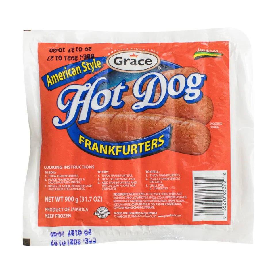 Grace American Hot Dog Sausages 900 g / 31.7 oz