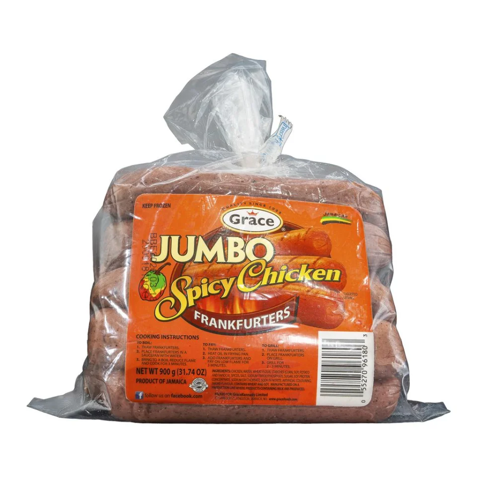 Grace Spicy Chicken Frankfurters 908 g / 2 lb
