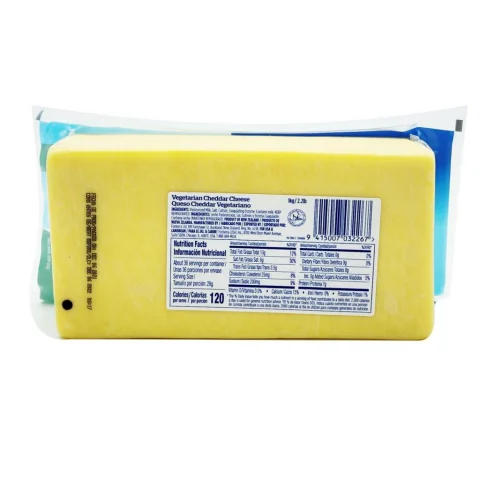 Anchor Vegetarian Cheddar Cheese 1 kg / 2.20 lb