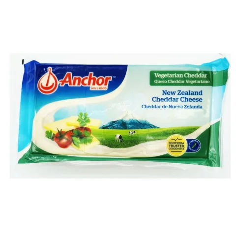 Anchor Vegetarian Cheddar Cheese 1 kg / 2.20 lb