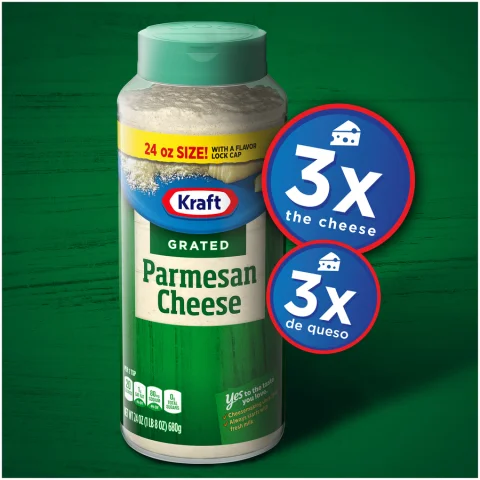 Kraft Parmesan Cheese 680 g / 24 oz 3